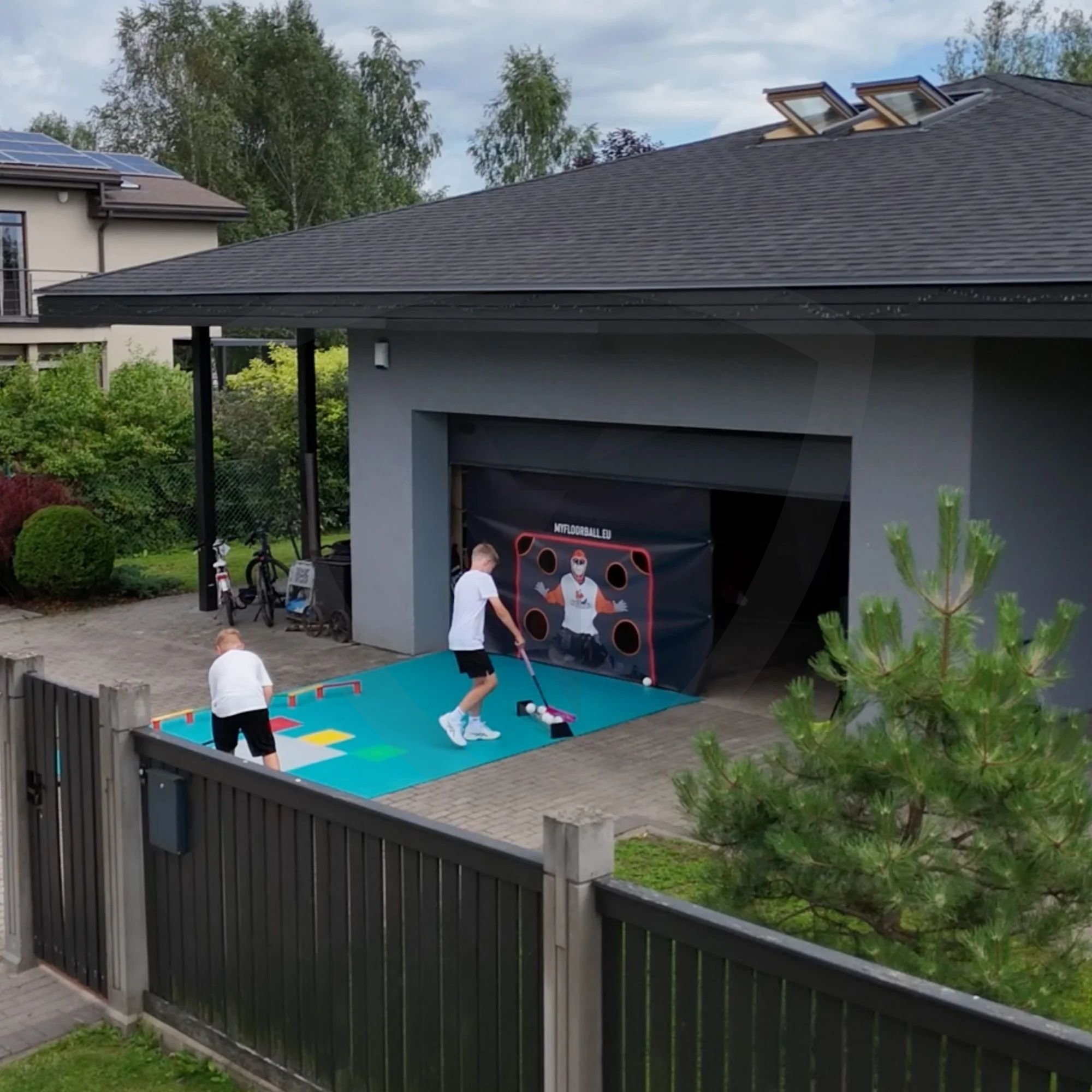 My Floorball Shooting Tarp