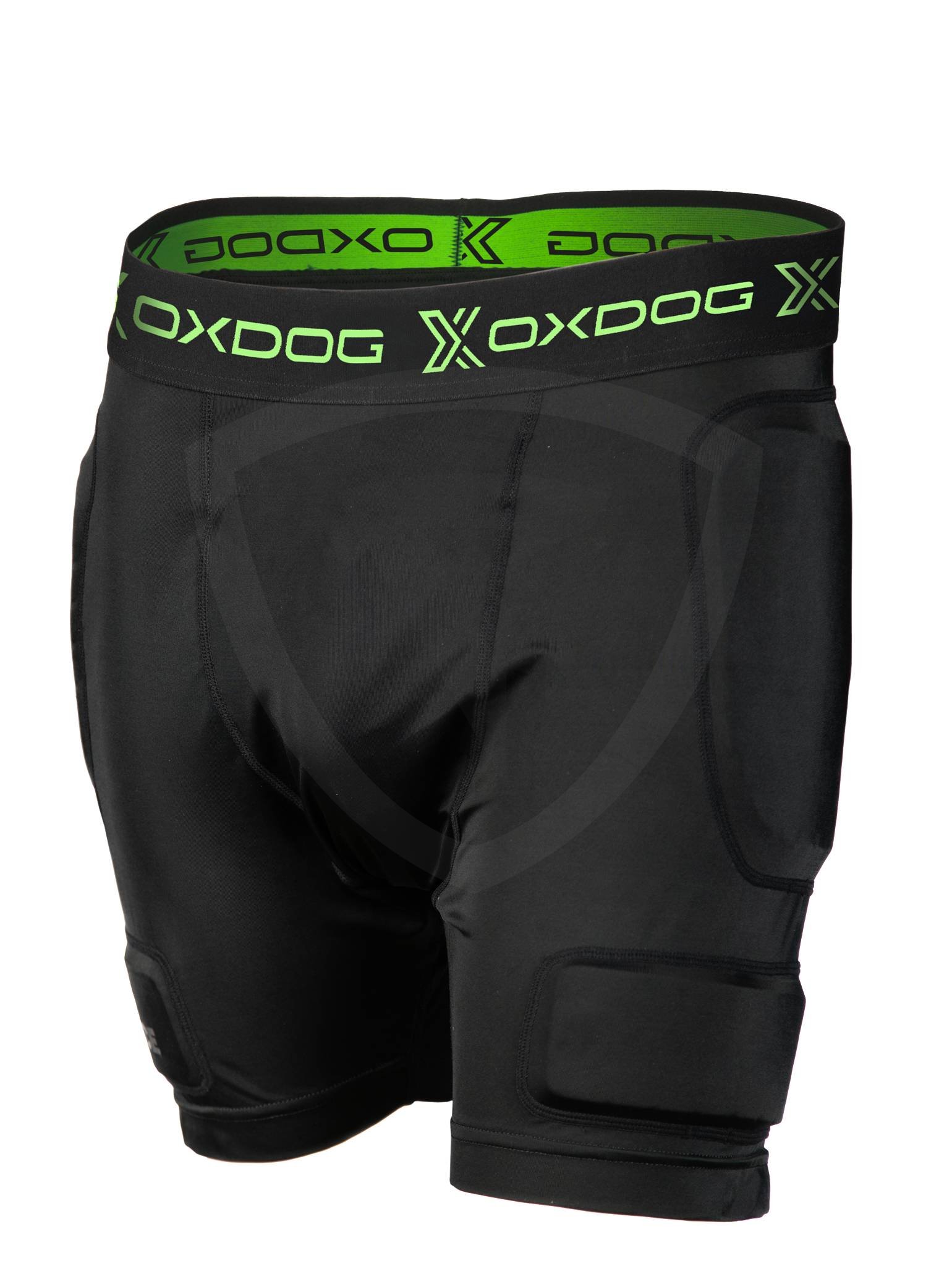 OXDOG X2 PADDED SHORTS Player&Goalie Black-Green